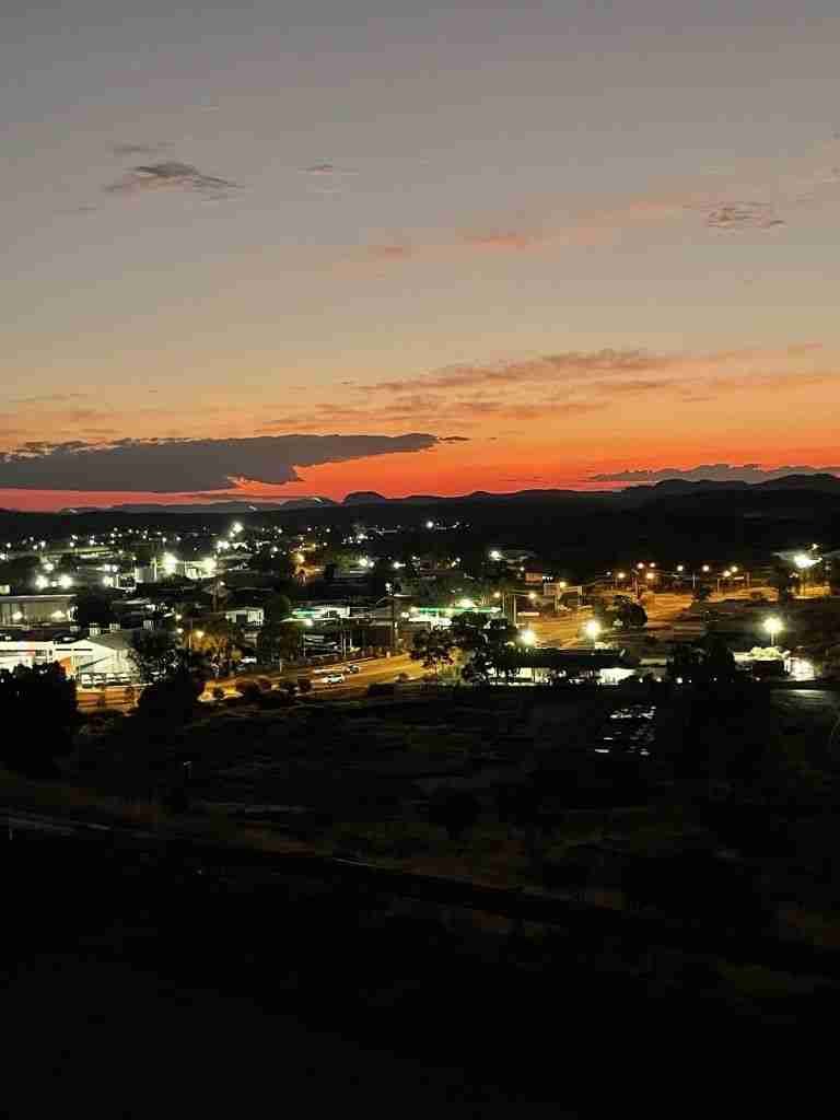 Tramonto da Alice Springs