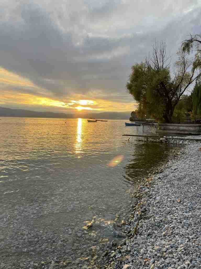 Tramonto a Ohrid