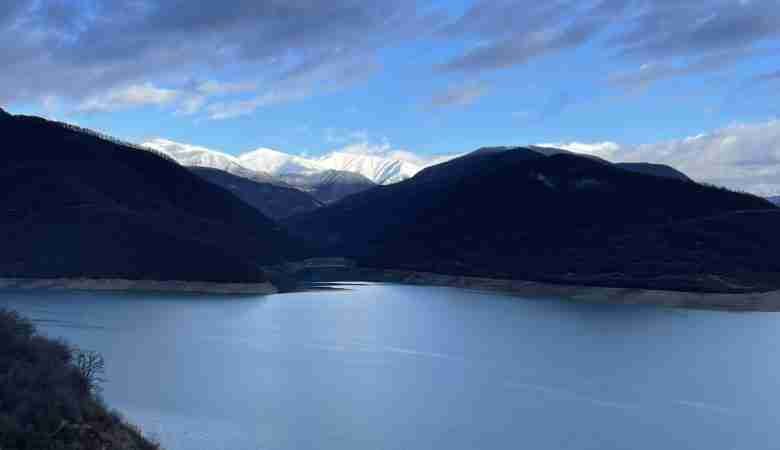 Viaggio in Georgia fai da te 3 Bacino Idrico di Zhinvali