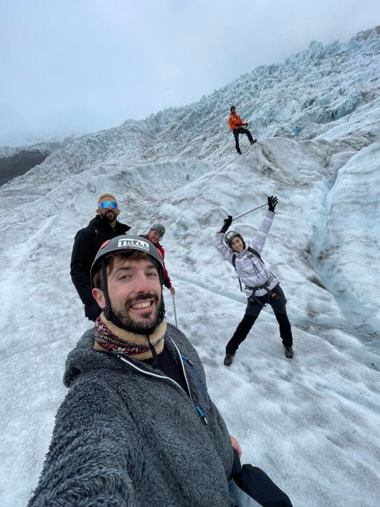 Hiking sul ghiacciaio