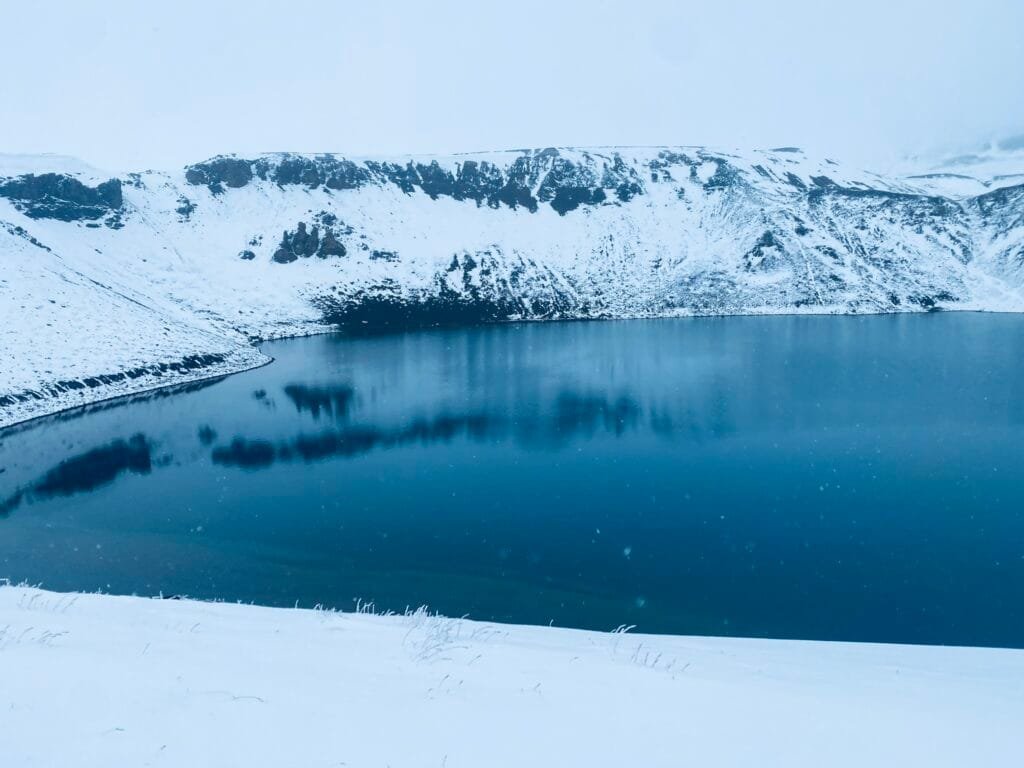 Krafla crater